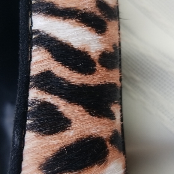 Nine West Animal Print Smoking Flats - Picture 10 of 10